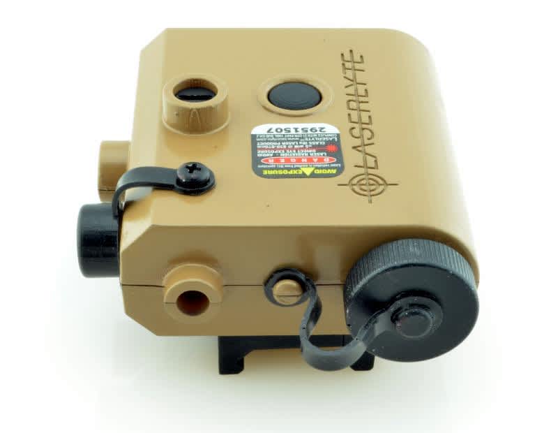 The LaserLyte Dual Lens Center Mass with Two Laser Choices Now Available in Desert Tan
