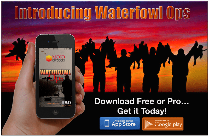 MOJO Outdoors Release Waterfowl GPS app for iPhone and Android
