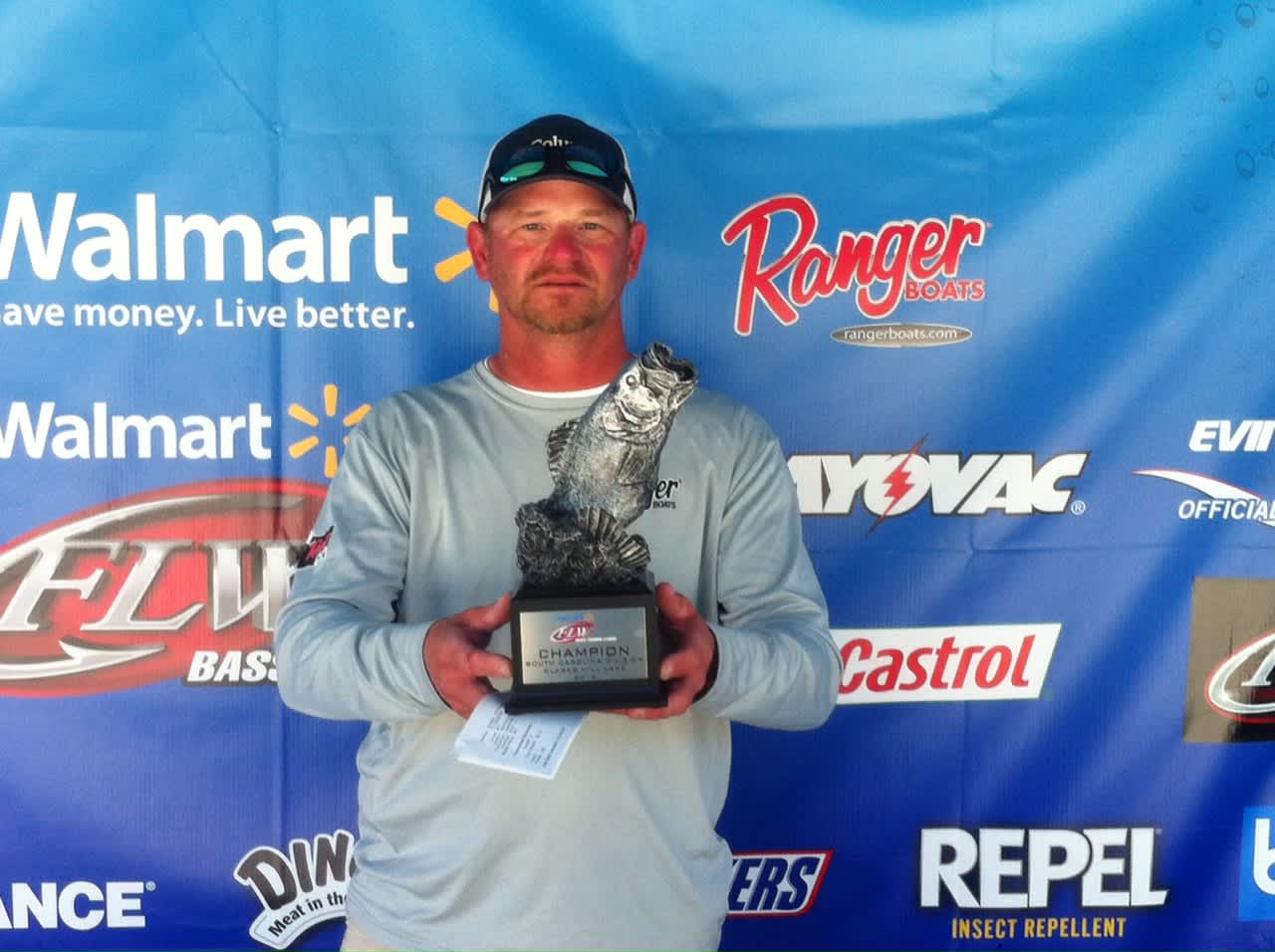 Attaway Wins Walmart Bass Fishing League South Carolina Division Event on Clarks Hill Lake