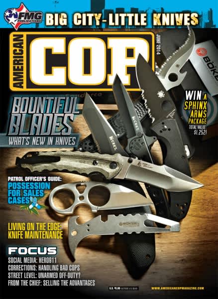 June Issue of American COP Keeps It Sharp with Features on Knives