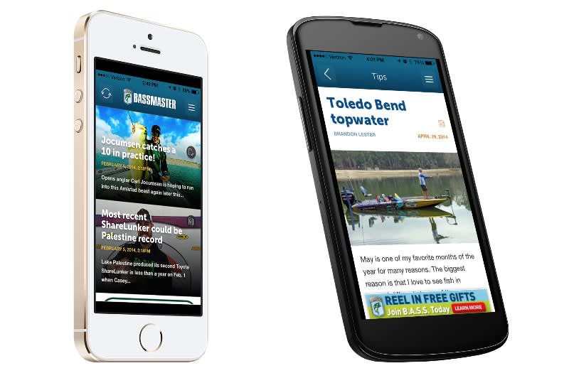 Bassmaster News App Designed for Fishing Enthusiasts on the Go