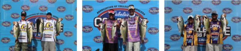 Tennessee Tech Takes Lead on Day One of the BoatUS Collegiate Bass Fishing Championship