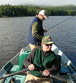 Western Maine Guide Service Offers Fly Fishing Father/Son Package