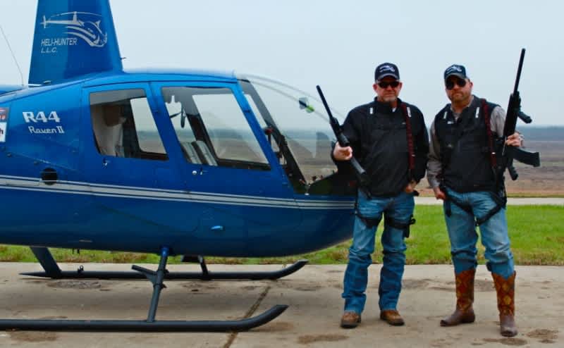 “Heli-Hunter” Breaks Personal Ground by Taking Flight with First Female and International Client on Sportsman Channel