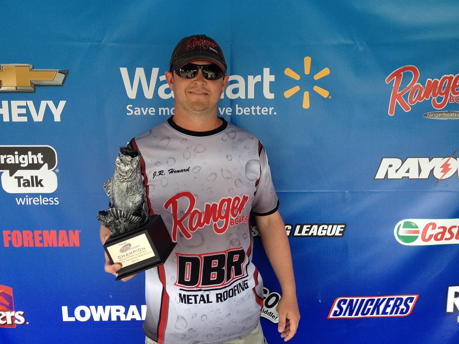 Henard Wins Walmart Bass Fishing League Volunteer Division on South Holston Reservoir