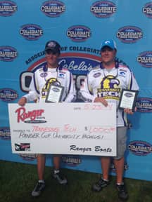 Tennesse Tech Anglers Qualify for Ranger Cup University Team of the Year Event, May 27th