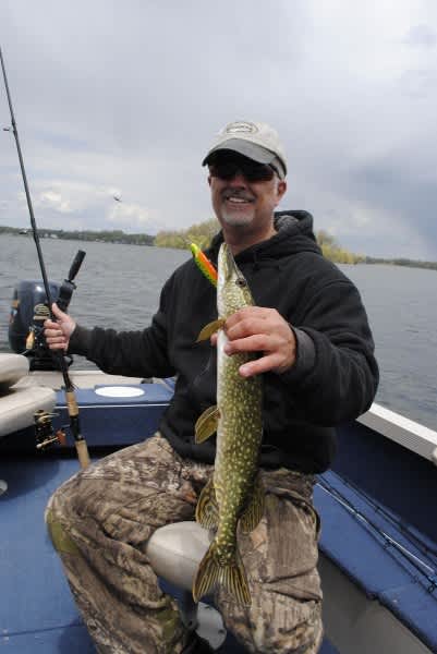 Pursuing Pike on a Michigan Inland Lake