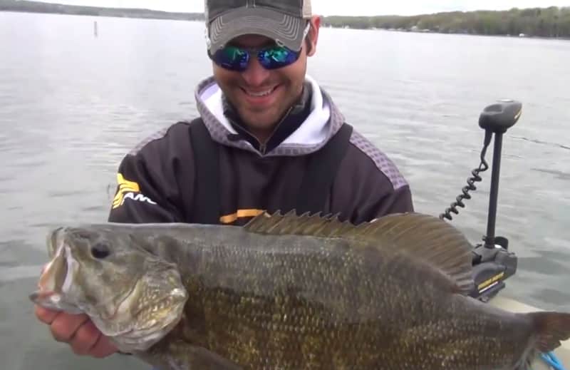 Video: Wisconsin Anglers Catch Big Smallmouth Bass
