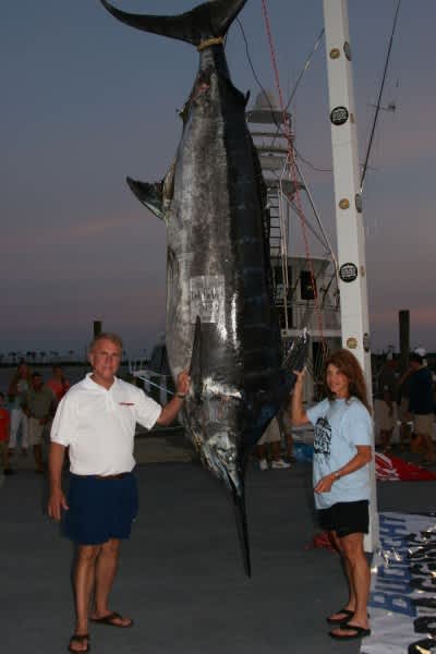 Massive 843.7-pound Marlin Caught During Gulf Coast Billfish Tourney