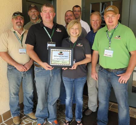 Office of the Year Award Presented to Mossy Oak Properties Land Sales & Services, LLC