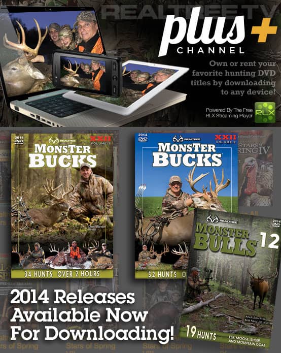 Rent or Buy Your Favorite Realtree DVD Hunting Titles Now on Realtree.tv Plus
