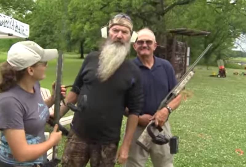 Video: Jerry Miculek Goes Skeet Shooting with Phil Robertson