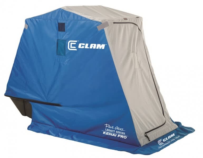 Clam New Kenai Pro Plus Two New Scout Shelters