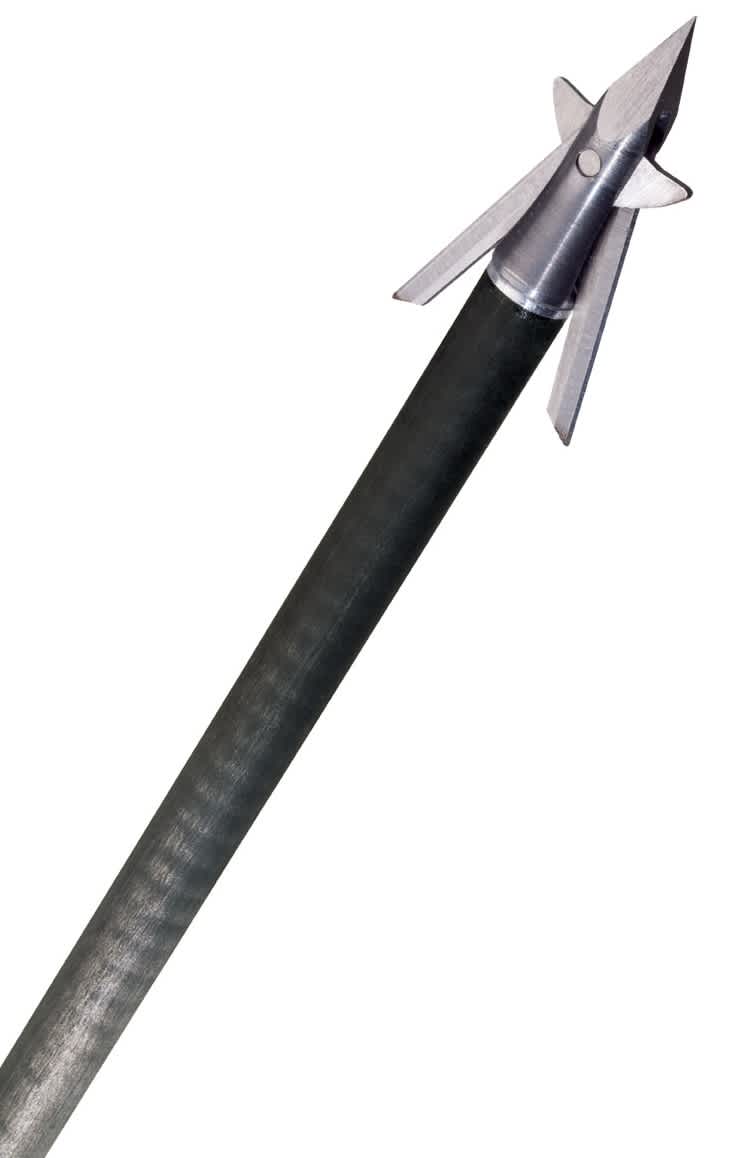 Count on BlackOut SS Gator Expandable Broadheads when Things Get Serious