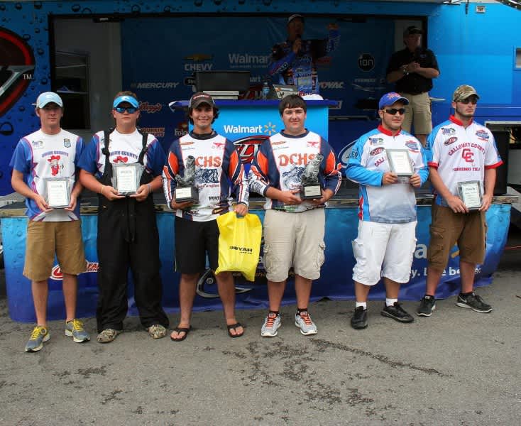 Dickson County High School Wins Tennessee State High School Fishing Open on Lake Barkley
