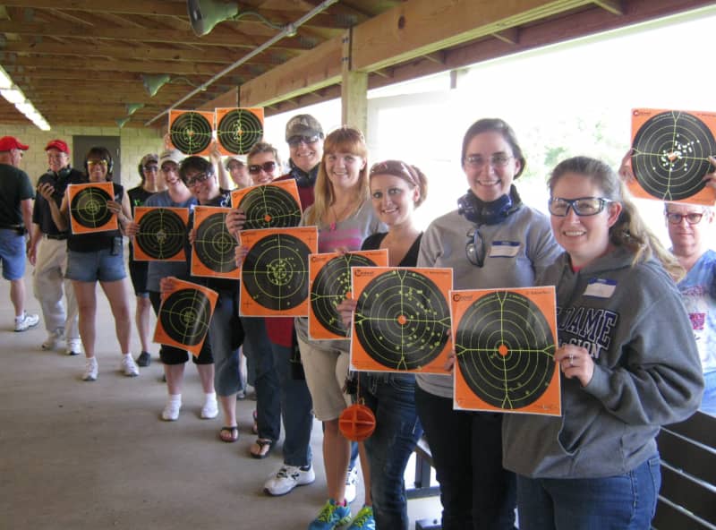 First Time Women Shooters Enjoy a Day at the Range in Missouri