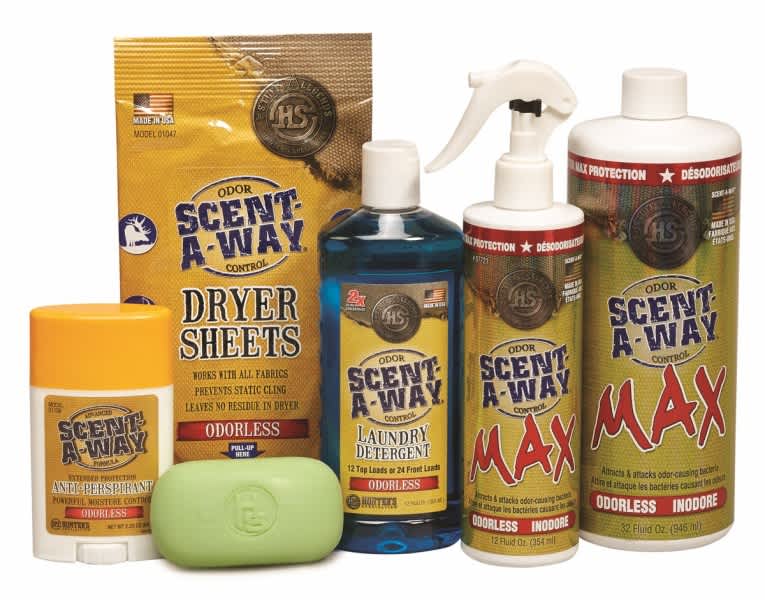 Hunter’s Specialties Scent-a-Way MAX Scent Control Kits Help Hunters Remain Odor Free