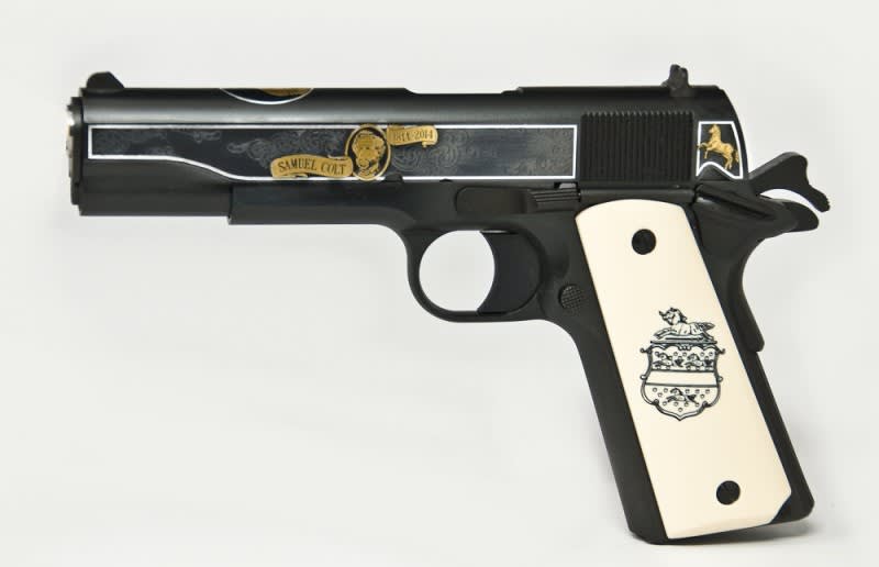 Colt’s Manufacturing Company Donates Commemorative Firearm to the Museum Collection at the Connecticut State Library