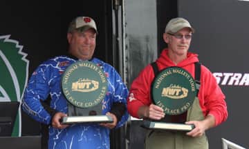 Pro-Angler While and Co-Angler Larson Win Cabela’s National Walleye Tour Event at Mobridge, S.D.