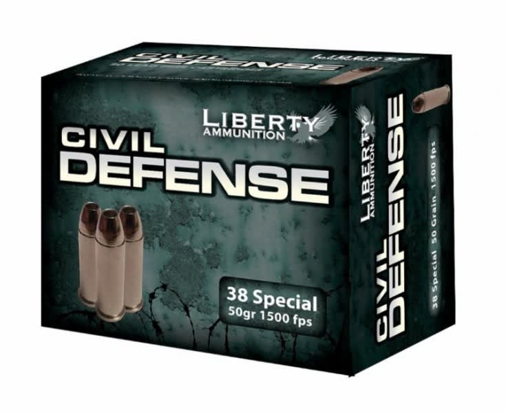 Liberty Ammunition Introduces the .38 Special into its Civil Defense Line Up