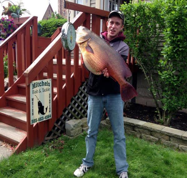 New York Angler Catches New State Record Drum