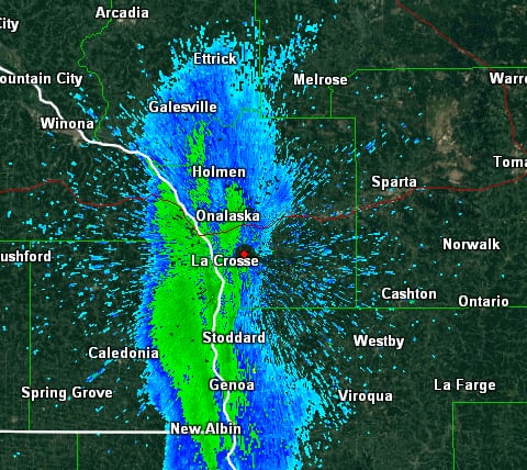 Massive Wisconsin Mayfly Swarm Caught on Radar