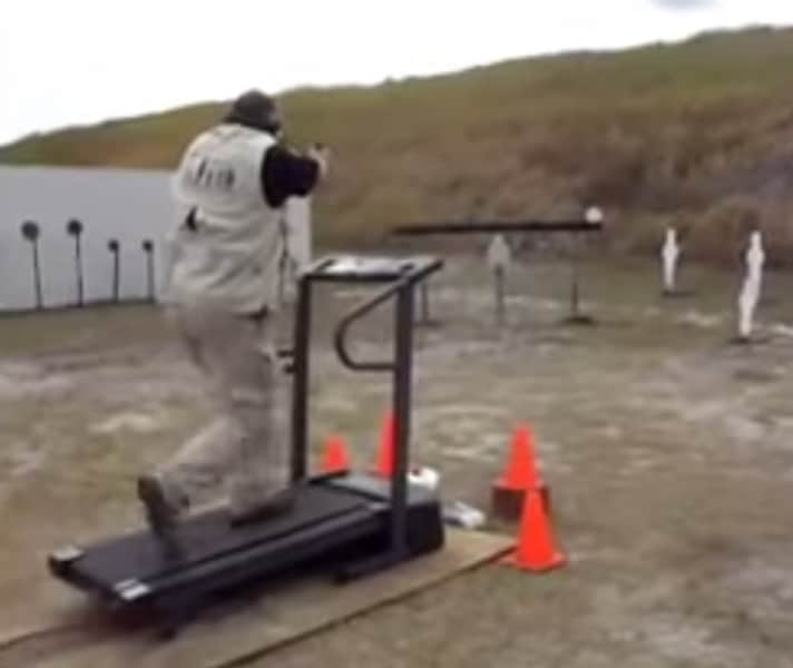 Video: Training to Shoot on the Move with a Treadmill