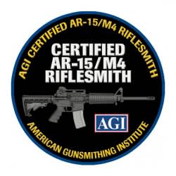American Gunsmithing Institute (AGI) Announces NEW Certified AR-15 / M4 Riflesmith Course