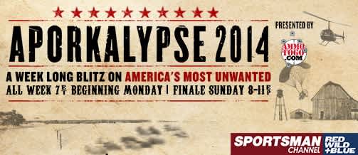 Sportsman Channel Unleashes a Full Week of “Aporkalypse 2014″