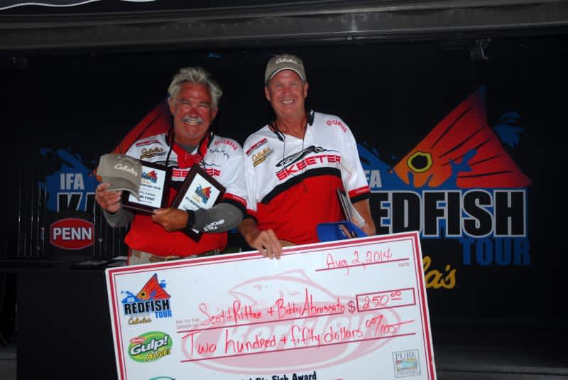 Team Ritter/Abruscato Wins IFA Redfish Tour Event at Lafitte, Louisiana