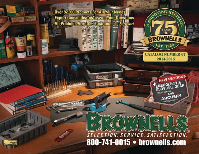 Brownells 75th Anniversary Big Book – Catalog #67 – Is Now Available