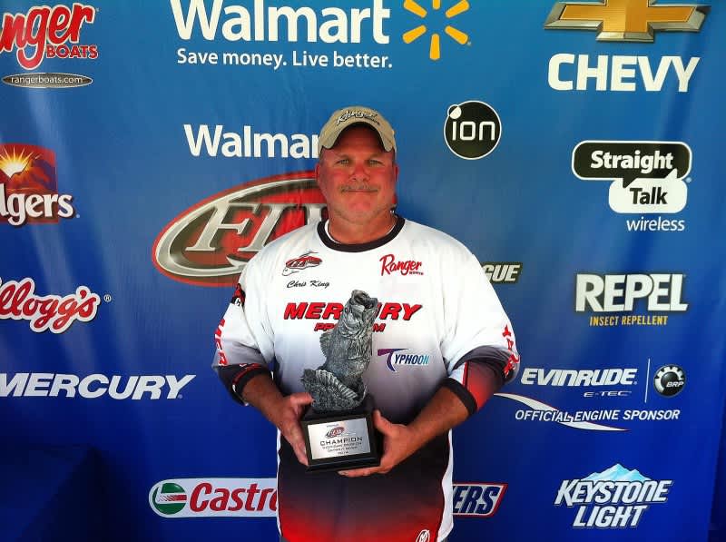 King Wins Walmart Bass Fishing League Michigan Division Event on the Detroit River