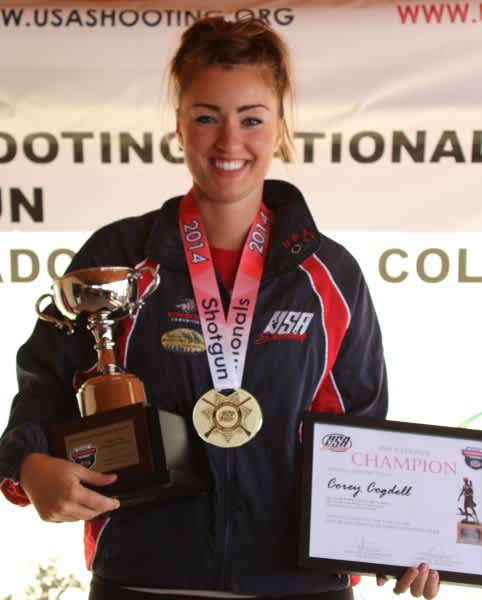 Cogdell, Wallace Crowned 2014 USA Shooting National Champions in International Trap