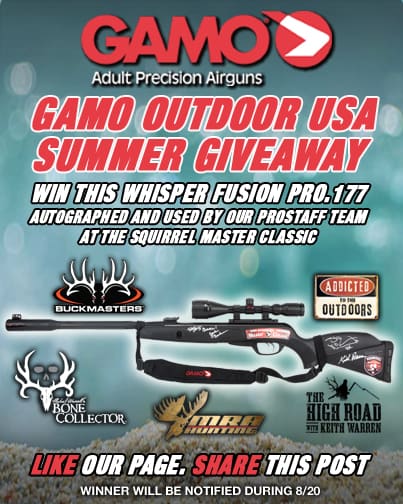 Gamo Outdoor USA Offers a Chance to Win Air Rifles, Optics, Laser Designators, Blowguns, and Knives in Their 2014 Annual Summer Giveaway