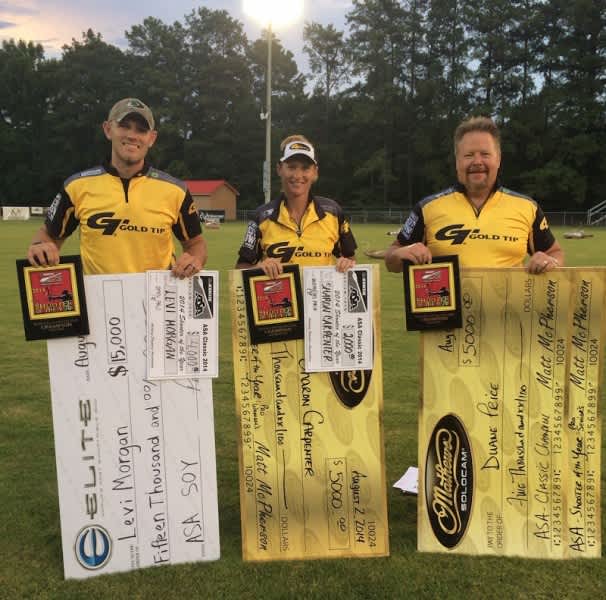 Gold Tip Pros Sweep ASA Shooter of the Year Titles; Morgan Wins Record 8th in a Row