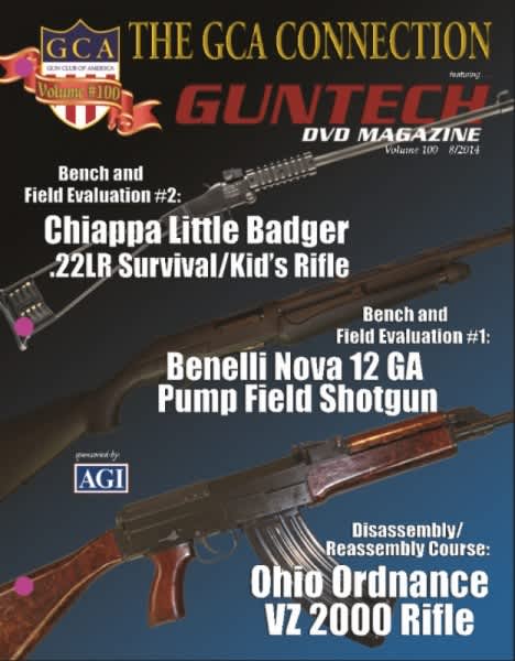 Gun Club of America (GCA) Celebrates 100th Edition of the GCA Connection, Featuring GunTech DVD Magazine