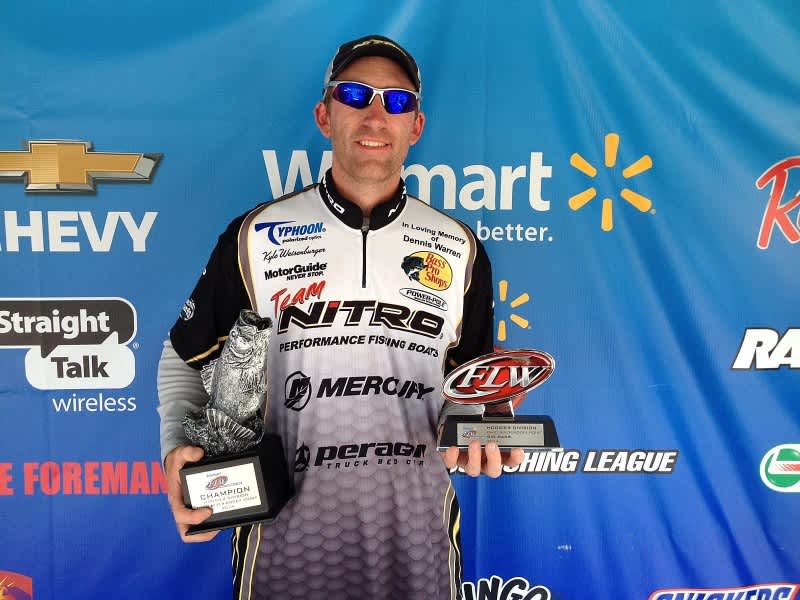 Weisenburger Wins Walmart Bass Fishing League Hoosier Division Event on the Ohio River