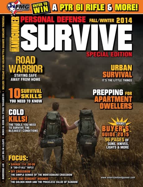 Are You Prepared? American Handgunner Personal Defense Survive Special Edition Preps Readers