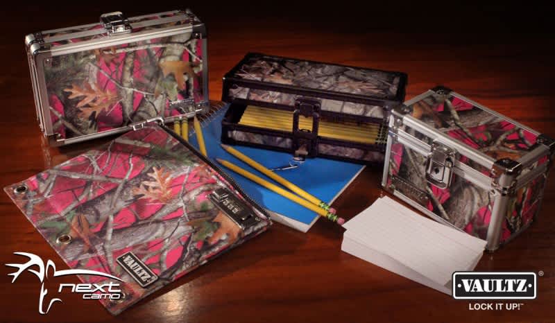 IdeaStream Introduces a Full Line of Vaultz Products in Next G1 Vista and Vista Pink Camo Patterns