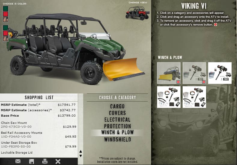 Yamaha Launches “Build Your Own” Viking VI Site