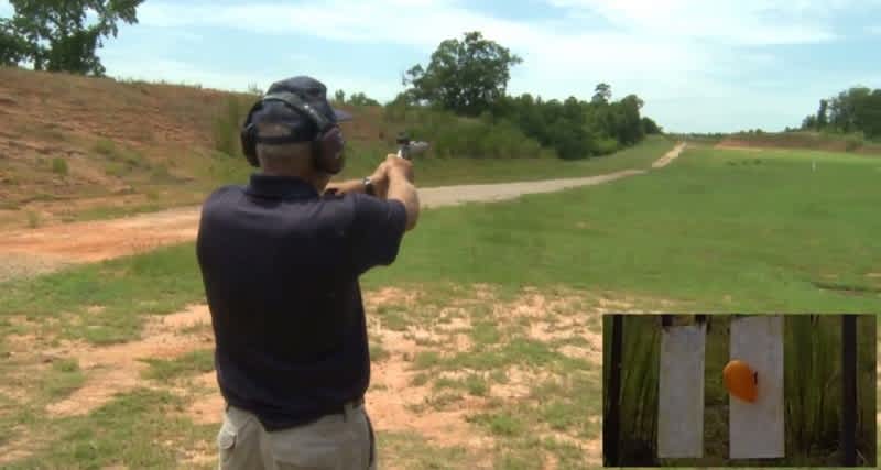 Video: Jerry Miculek Pops Balloon at 1,000 Yards with 9mm Revolver