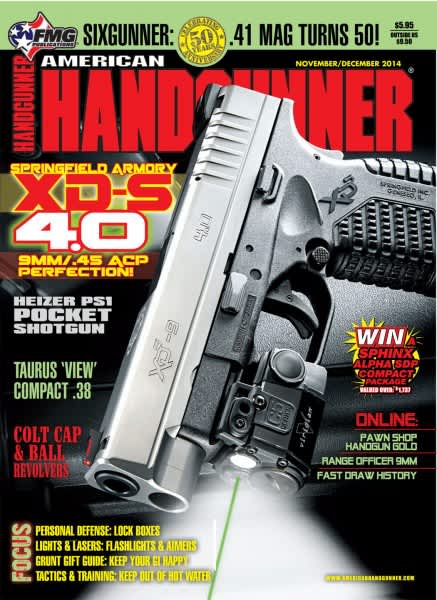 Springfield Armory’s XD-S 4.0 Highlighted In November/December Issue of American Handgunner