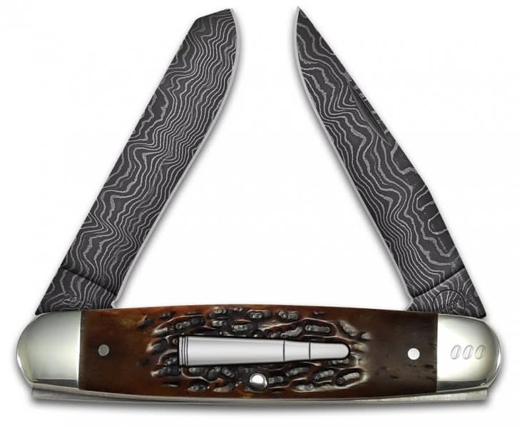 Damascus Blades Featured on New Cliffhanger Bullet Knife from Remington