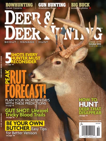 Charles Alsheimer’s Exclusive Rut Predictions in New Deer & Deer Hunting Magazine
