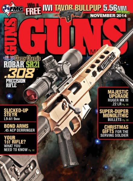 November Issue of GUNS Magazine Introduces New “Game On” Column