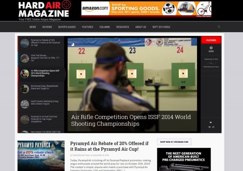 Magazine Dedicated to All Things Airgun Goes Live