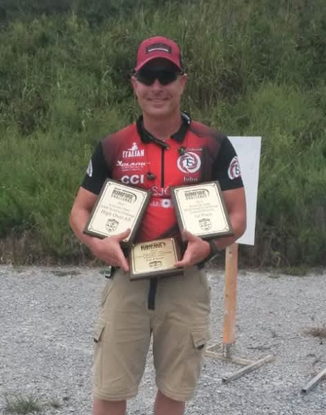 Italian Gun Grease Sponsored Shooter, John Nagel, Wins Limited and Open Division at Kentucky State NSSF Rimfire Challenge Match
