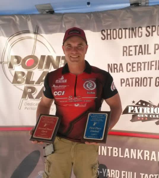 Italian Gun Grease Sponsored Shooter, John Nagel, Wins Limited Division at the 2014 Rowan Wildlife & Point Blank Range Regional Championship