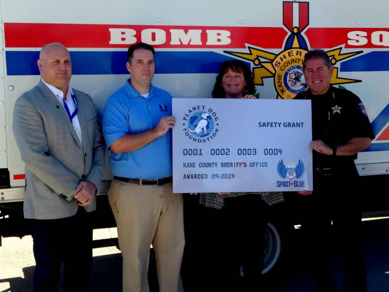 Kane County Sheriff’s Office Receives Safety Grant from the Spirit of Blue Foundation