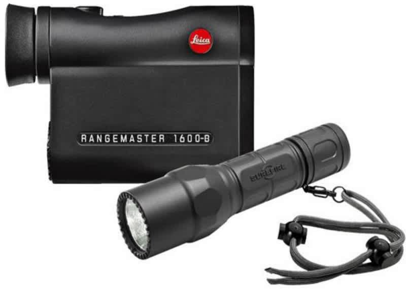 Purchase a High-Performance Leica CRF Compact Laser Rangefinder and Receive a Dual-Power Surefire G2x-Pro Flashlight
